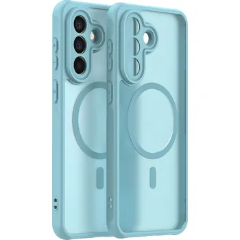 Pouzdro na mobilní telefon Techsuit - HaloFrost II MagSafe - Samsung Galaxy A57 5G - Mátově zelená