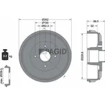 Brzdový buben HELLA PAGID 61500N