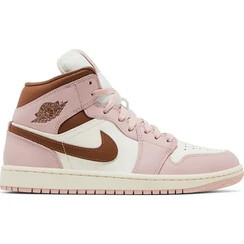 Dámské tenisky Air Jordan Jordan 1 Mid Pink Oxford Brown (W) Velikost: 38,5