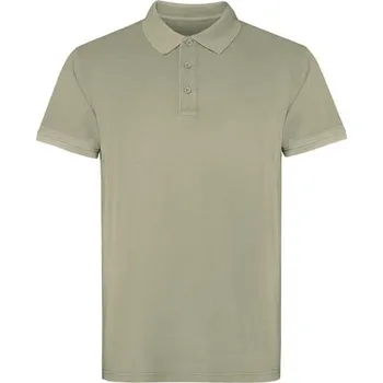 Pánská košile Cobain unisex polokošile s krátkým rukávem - Khaki, XS
