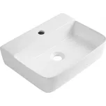 Aqualine CRISTY keramické umyvadlo 45x34cm, bílá
