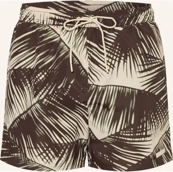 Pánská móda Calvin Klein Pánské Plavky, tmavě hnědá / krémová / olivová,...