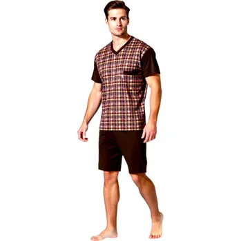 Pánské pyžamo Pánské Pyžamo Krátké FOLTÝN PK 528 Velikost: 3XL