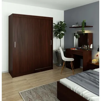 Šatní skříň Prostorná šatní skříň 150 cm VALESTRA - wenge