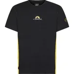 La Sportiva Promo Tee Black / Yellow L