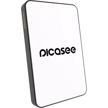 Powerbanka Picasee Powerbanka s MagSafe 5 000 mAh Šedá - Picasee - new logo - black