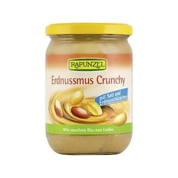 Rapunzel Arašídové máslo křupavé se solí 500g bio