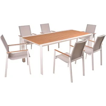 Zahradní sestava Sada stolů VENICE Set 02, 7dílná | 305449-2