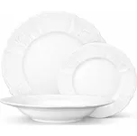 Thun 1794 BERNADOTTE talířová souprava bílá 18 dílná