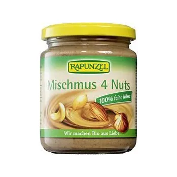 Rapunzel Mischmus 4 Nuts ořechové máslo 250g bio