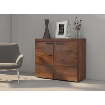 Obývací stěna FalcoNabytek Komoda Rizo 2D dub lefkas