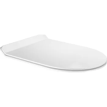 WC sedátko Oltens Hamnes záchodové prkénko s pomalým sklápěním bílá 45110000