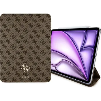 Příslušenství pro tablet Guess - Magnetic 4G Big Logo (GUFC13RM24PS4SGW) - iPad Air 13 (2025) - hnědá barva