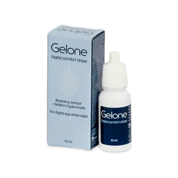 Kontaktní čočky Oční kapky Gelone Digital comfort 10 ml