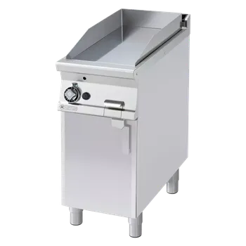 Grilovací deska 36x68 plynová hladká s podestavbou | RM - FTL-94G