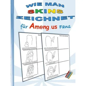 Wie man Skins zeichnet für Am@ng.us Fans - Roogle, Ricky