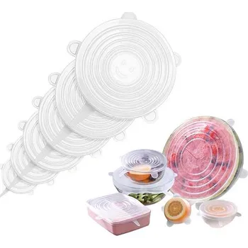 Dóza na potraviny Alpina -NK Sada flexibilních víček do kuchyně 6 ks ED-218810