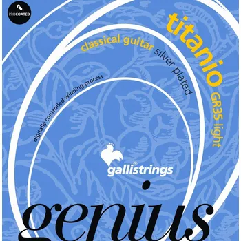 Hudební nástroj Galli GR35 Genius Titanio Light + prodloužená záruka 3 roky