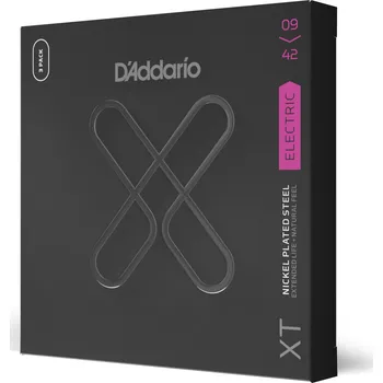 Hudební nástroj D'Addario XTE0942-3P + prodloužená záruka 3 roky