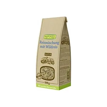 Rýže Rapunzel Směs celozrnné rýže s divokou rýží 500g bio