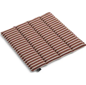 Podsedák HAY Sedák Terrazza Terracotta bold stripe 40 × 40&nbsp;cm