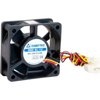 PC ventilátor CHIEFTEC větrák AF-0625S, 60x60x25 mm Sleeve Fan, with 3/4pin connector
