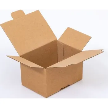 Obalový materiál Poštovní kartonová krabice 121x89x73 mm vnitřní 3VVL E 390g/m2 hnědá - paleta 9200 ks