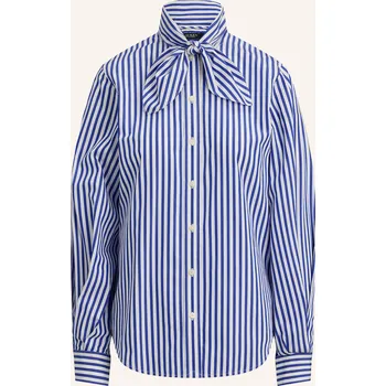 Dámská halenka Lauren Ralph Lauren Halénka, modrá / bílá