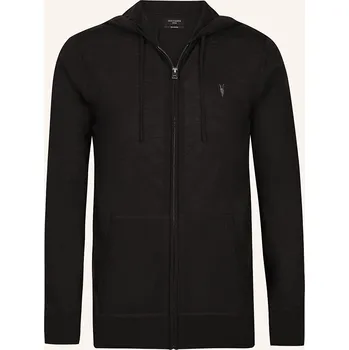 Pánský svetr Allsaints Pánský Pletený Kardigan Mode, černá, XS
