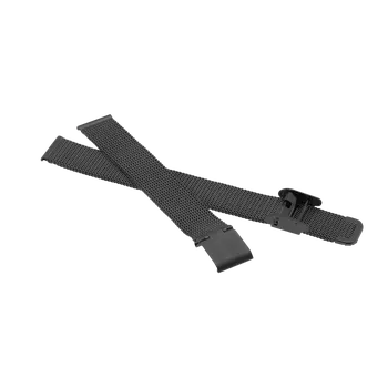 Řemínek na hodinky JVD Kovový dámský černý řemínek JVD Touches - černý