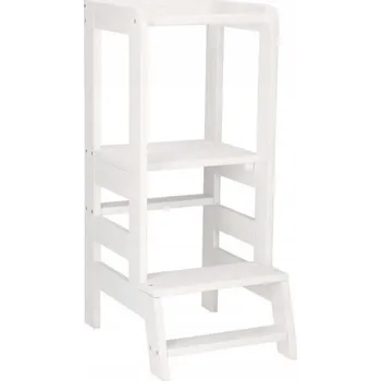 Stolička SPRINGOS Dětská stolička SPRINGOS LEARNING bílá