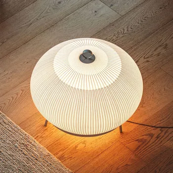 Lampička Vibia LED stojací lampa KNIT, 62 x 65 cm, béžové, textilní béžová 6 x 5,9 W LED - Doprava zdarma