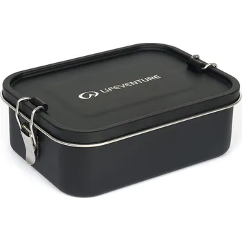 Outdoor vaření Lifeventure Stainless Steel Lunch Box 1,2l Barva: Black