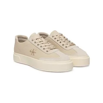Dámské tenisky Sneakersy Calvin Klein Basket Cups Lup Wt Lth Su HW0HW02984 Béžová 37