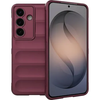 Pouzdro na mobilní telefon Techsuit - Magic Shield - Samsung Galaxy S26 - Vínová