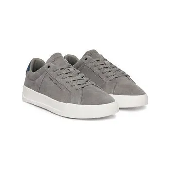 Pánské tenisky Sneakersy Tommy Hilfiger Th Court Suede FM0FM05824 Šedá 44