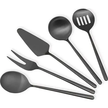 Talíř ASIR Servírovací sada 5 kusů CKB černá