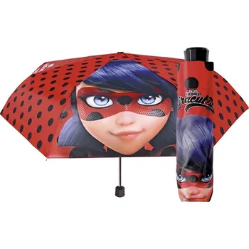 Deštník SKLÁDACÍ DEŠTNÍK LADYBUG, KOUZELNÁ BERUŠKA