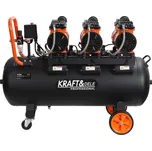 Kraft&Dele Bezolejový kompresor 100L / 3 x 1500W KD1394 KD1394