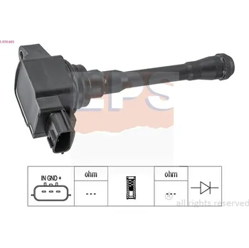 Autoelektrika Zapalovací cívka EPS 1.970.661