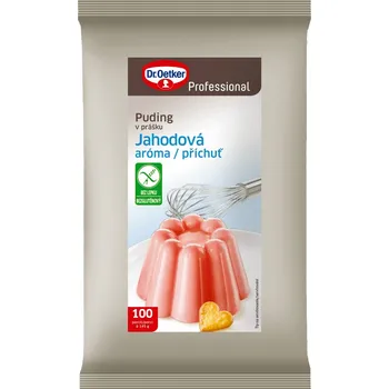 Dr. Oetker pudink jahodová příchuť 1 kg