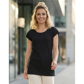 Dámské tričko Dámské prodloužené triko ALTISPORT NoPrint NP/ALW321 ČERNÁ XS