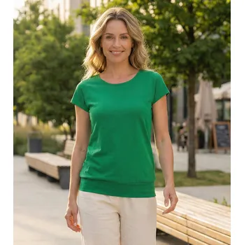 Dámské tričko Dámské triko ALTISPORT NoPrint NP/ALW021 STŘEDNĚ ZELENÁ XXL
