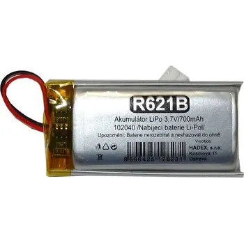 AKUMULÁTOR Li-Pol 3,7V/700mAh 102040