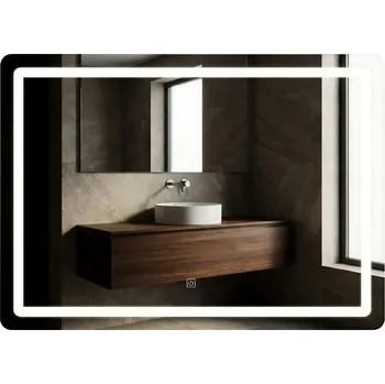 Koupelnový nábytek REA Zrcadlo LED 80x60cm P10407 (HOM-02829)