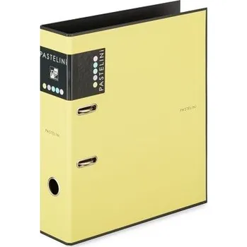 KARTON P+P Pořadač A4 lamino páka 7cm PASTELINI žlutá