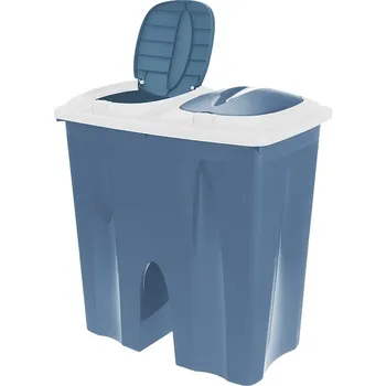 Odpadkový koš Odpadkový koš na tříděný odpad 2 x 25 l modrá KO-Y54230710modr