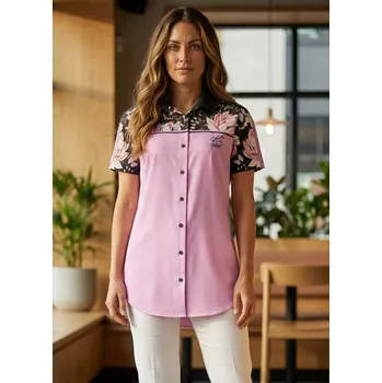 Dámská košile Dámská košile premium ALTISPORT VOJ/ALW008KOS01 SVĚTLE RŮŽOVÁ L