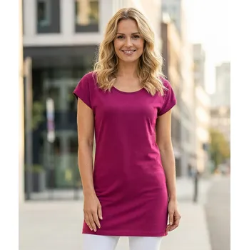 Dámské tričko Dámské prodloužené triko ALTISPORT NoPrint NP/ALW321 FUCHSIOVÁ M