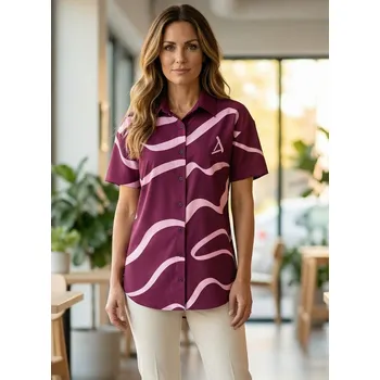 Dámská košile Dámská košile premium ALTISPORT VOJ/ALW088KOS01 RŮŽOVÁ L